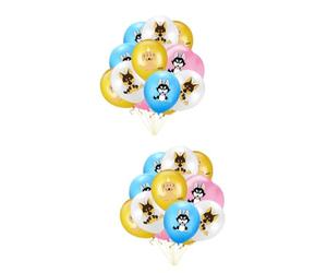 Toyvian Ballons En Latex ImpriméS, Lot De 2 Anniversaire D'Animaux De Compagnie 30cm Motif Chien Berger Allemand Sans Ruban Pour FêTe Accessoires Photo
