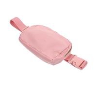 Toyvian banane en cours d'exécution de taille sportif Occasionnel mesdames petit banane pour femme à taille extérieure pochette de course nylon rose