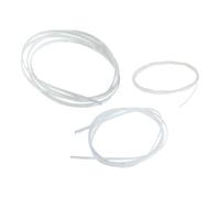 Toyvian Bandes de Reliure Blanches 3 Pièces en Plastique 3 Largeurs Différentes pour Protéger et Décorer pour Guitare et Ukulélé