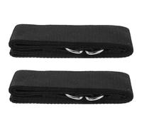 Toyvian Bandes de Yoga pour Étirement Lot de 2 Bandes Élastiques Compactes pour Exercices Quotidiens et Amélioration Flexibilité