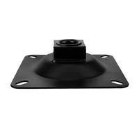 Toyvian Base Pivotante Confort Ajouté en Fer Noir et Fonctionnalité Pratique, Accessoire de Remplacement pour Chaise de Coiffure et Fauteuil de Barbier