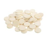 Toyvian Bases Miniatures en Bois Rondes 50 Pièces 30 Mm Support pour Figurines Fournitures Diy pour Poupées et Modèles d'Artisanat