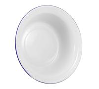 Toyvian Bassin Vintage Émail Bol Alimentaire Polyvalent Matériau Sûr Bol à Soupe et Fruits pour Cuisine et Décoration