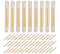 Toyvian Bâtons Lumineux Étanches pour Nuit Glow Sticks pour Canne Indicateurs Flottants Haute Visibilité pour Détection de Morsures Eau Douce et Salée