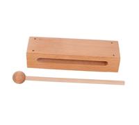 Toyvian Bloc de Percussion Bois Instrument pour Classes de Rythme pour Éveiller Intérêt Musical