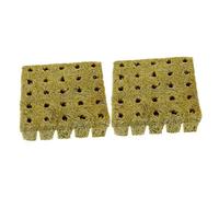 Toyvian Bloc de Terreau pour Plantes sans Sol 50 Pcs pour Jardinage Maison, Substrat Léger et Aéré, Cubes Nutritifs pour Semis et Bouturage Hydroponique