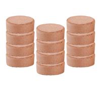 Toyvian Blocs de Fibre Végétale Compressée 60 Pcs Terreau Nutritif pour Semis Terreau pour Plantes Succulentes d'Intérieur et Cactus Pastilles de Tourbe Absorbantes pour Jardinage en