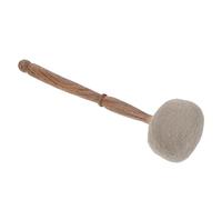 Toyvian Bois Pour Bol Chantant Laine De Mouton Accessoire Thérapie Sonore Outil Pratique Pour Pratiquants De Bouddhisme
