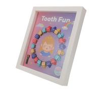 Toyvian Boîte À Dents De Bébé Boîte De Rangement Pour Souvenirs De Dents De Bébé Garçons Et Filles Compartiments Internes Organisateur De Mémoire Portable Et Léger