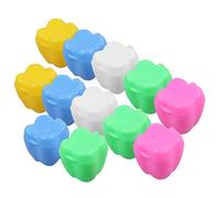 Toyvian Boîte à Dents De Lait Pour Garçon Et Filles Mixte, Étui à Dents Compact, 12 Pièces Multicolores, Rangement Pratique, Souvenir D’enfance, Présent Pour Bébé