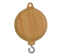 Toyvian Boîte à Musique Suspendue pour Lit Bébé 35 Mélodies Moteur Électrique Bois Finition Lisse Léger Jouet Apaisant -né Décoration Chambre Bébé