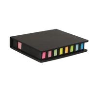 Toyvian Boîte à Notes de Bureau avec Onglets Adhésifs, Accès Rapide | Papier et Pu, Usage Polyvalent pour Cahiers et Dossiers, Finition Lisse pour Professionnels et Chefs de Projet