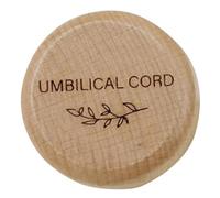 Toyvian Boîte à Souvenirs en Bois pour Cordon Ombilical Bébé, Petit Coffret Gravé Multifonction pour Cheveux et Dents, Étanche et Compacte, Organisateur Réutilisable pour Souvenirs