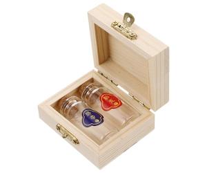 Toyvian Boîte à Souvenirs pour Garçon Fille Nouvelle Naissance Coffret de Rangement pour Cheveux Fœtaux et Cordon Ombilical Boîte de Conservation pour Garçon Fille