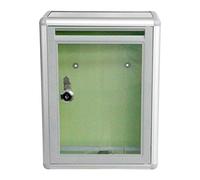 Toyvian Boîte Aux Lettres Murale Transparente En Acrylique Petite Taille Pour Bureau Et Maison Boîte À Suggestions Contenant Documents Et Enveloppes Facile À Installer