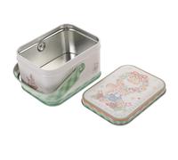 Toyvian Boîte Biscuits Métallique de Noël Étain Décorative Petite Boîte Portable pour Bonbons Snacks et Friandises Cadeau Fête de Noël