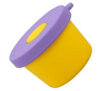 Toyvian Boîte De Conservation Silicone Pour Aliments Pour Bébés Récipient Hermétique Pour Purées Fruits Écrasés Et Biscuits Rangement Pratique Pour Parents