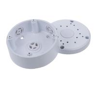 Toyvian Boîte de Jonction de Cordon Boîte de Jonction de Câbles en Alliage D'aluminium Argenté, Diamètre 10mm, Étanche, pour Montage Mural ou Plafond, pour Éclairage Paysager Extérieur