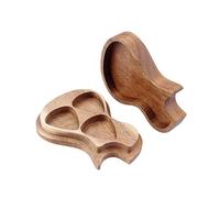 Toyvian Boîte de Rangement en Bois Facile à Ouvrir Design Créatif pour Médiators de Guitare pour Soirées Musicales et Amateurs de Guitare