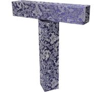 Toyvian Boîte de Rangement Extensible pour Rouleaux de Calligraphie et Peinture Chinoise, Coffret de Collection Brocart Bleu Dragon, Format 35-62 Cm, Intérieur 6,2 Cm - Artistiques,