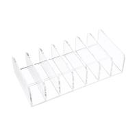 Toyvian Boîte de Rangement pour Palette D’ombres à Paupières Multi-grille | Grosse Capacité, sans Odeur, Charge Renforcée, Installation Plus Simple pour Coiffeuse