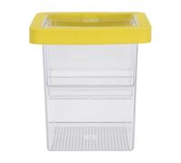 Toyvian Boîte d'élevage pour Poissons - Boîte d'isolement en Acrylique Transparent avec 3 ventouses - Incubateur d'acclimatation pour alevins de Poissons, crevettes, Clowns et guppys