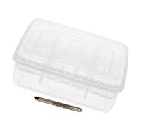 Toyvian Boîte D'incubation Transparente pour Reptiles à 16 Compartiments, Incubateur D'œufs De Lézards, Tortues Et Serpents, Accessoire D'élevage Professionnel pour Incubation Contrôlée