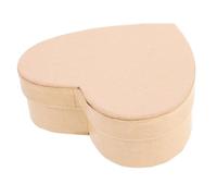 Toyvian Boîte Forme de Cœur Kraft DIY Coffret Cadeau Festival Boîte à Dragées Personnalisée pour Fleurs et Bonbons