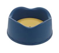 Toyvian Bol à Boire pour Animaux de Compagnie Bleu en Plastique Grosse Capacité, Facile à Utiliser et Réduit L'humidité Autour du Cou, pour Petits et Jeunes Animaux la Maison