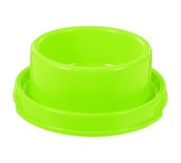 Toyvian Bol Alimentaire Anti-Fourmis pour Chats Et Petits Chiens Bol Plastique Vert Résistant à Usure Et Facile à Nettoyer pour Chatons Et Races Miniatures