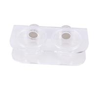 Toyvian Bol Alimentation Et Eau pour Reptiles Petit Modèle avec Aimant Bol Acrylique pour Tortue Lézard Grenouille Installation