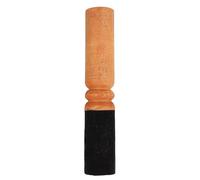 Toyvian Bol Chantant Bouddhiste 5 Pouces en Bois et Pu Bâton de Percussion Léger, Adapté la Relaxation et Contemplation pour Passionnés de Yoga