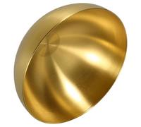 Toyvian Bol Inox Doré pour Salade et Riz Saladier Polyvalent Acier Inoxydable pour Maison Bar et Restaurant Pratique Couvercle