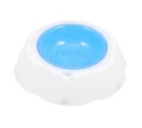 Toyvian Bol pour Chien Bol pour Chat Bol Réfrigérant à Billes (Bleu) Support De Nourriture Multifonction pour Animaux De Compagnie