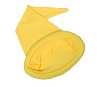 Toyvian Bonnet de Nain de Noël Jaune Chapeau Cosplay Durable et Confortable Accessoire de Fête pour Hommes et Femmes Décoration de Costume pour Soirée et Photo