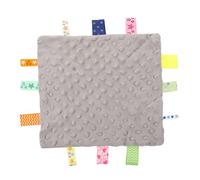 Toyvian Bonnet en Couette Enfant en Âge Serviette De Salive Étiquette Couvertures Serviette De Visage pour Tout-Petits Jouet pour Tout-Petits Pouf en Velours Côtelé