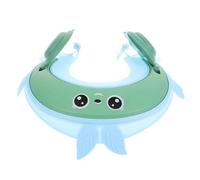Toyvian Bonnet Garçon Fille Couronne Ajustable Protection Yeux et Oreilles Casquette Shampooing Garçon Fille Âge Bleu Bleu Roi