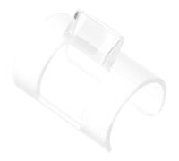 Toyvian Bouche de Flûte pour Débutant Defg Accessoire Transparent en Plastique Solide Aide à la Flûte Traversière pour Apprentissage et Pratique Musicale