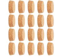 Toyvian Bouchons en Liège Multifonction pour Bouteilles en Verre 60 Pcs Bouchons D’Étanchéité en Bois 4X1X44 CM à Usage Quotidien Compact et Portable Accessoires Cuisine et Bar
