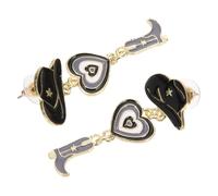 Toyvian Boucles Oreilles Cowgirl Multifacettes Bijoux Western pour Femmes Style Steampunk et Halloween Cadeau Élégant et Pratique