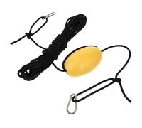 Toyvian Bouée Flottante Kayak Portable Légère PVC et Corde Coton Balle de Flottaison Haute Visibilité pour Plongée et Bateau Accessoire Polyvalent pour Canoë Gonflable et Bateau