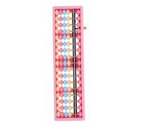 Toyvian Boulier Éducatif pour Garçon Fille Abacus de Rangées pour Apprentissage Mathématique et Développement des Compétences Moteurs Fins pour École et Maison