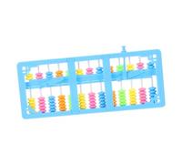 Toyvian Boulier Plastique Rangées Perles Colorées Abaque Arithmétique Éducatif pour Apprendre à Compter Garçon Fille et Calculs Scolaires