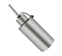 Toyvian Bouteille D'huile Cuisine 250 Ml en Acier Inoxydable 304, Réservoir Étanche Anti-fuite pour Condiments, Flacon Verseur Huile Adapté Barbecue Cuisine Maison