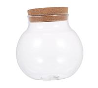 Toyvian Bouteille Verre pour Plantes Intérieur Micro-Terrarium Paysager Contenant DIY Transparent pour Aménagement Intérieur