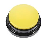 Toyvian Bouton d'Enregistrement Interactif pour Chien Jouet Éducatif Matériau Solide Communication Canine Accessoire de Formation pour Animaux de Compagnie