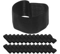 Toyvian Brassard Funéraire Noir Élastique 25 Pièces, Bracelet de Deuil en Polyester Résistant, Accessoire Commémoratif pour Cérémonie Funéraire et Rites de Deuil, Style Football, Usage