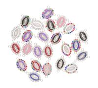 Toyvian Breloques Pendentifs Alliage Colorés Diy, 24 Pièces, Accessoires Fabrication Bijoux pour Création Artisanale, Bijoux Personnalisés, Présent Création Artisanale, Style Aléatoire