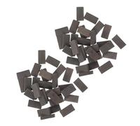 Toyvian Briques pour Terrarium de Tortue Terrestre en Argile Artisanale Gris Lot de 80 Pièces Mini Briques Décoratives pour Micro-Paysage Accessoires Maison Miniature pour Aquarium et