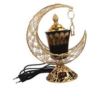 Toyvian Brûleur Électrique Aromatique Arabe Céramique Compact et Léger Décor Élégant pour Maison et Bureau Facile à Utiliser et Nettoyer Compatible Acv